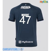 Camisa de time de futebol Rangers Mikey Moore #47 Replicas 3º Equipamento 2025-26 Manga Curta